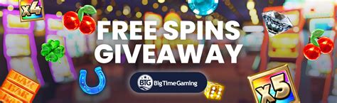 Free Spins Giveaway .